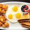 Klassiek ontbijt met 3 eieren