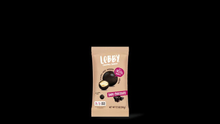 Lebby Snacks Ciocolată Neagră (1,5 Oz)