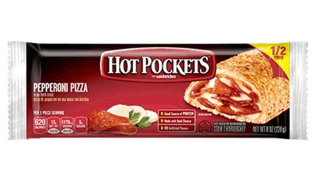 Hot Pocket Pizza Pepperoni Super 8 Oz
