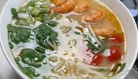 Miso Prawns Ramen