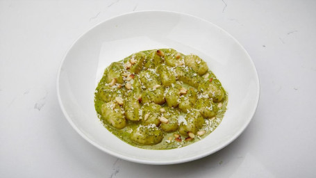 Gnocchi W/ Creamy Basil Pesto