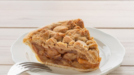 Apple Crumble Pie Slice