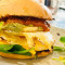 Breakfast Burger (V*, Vg*, Gf* Fried Eggs