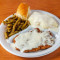 Chicken Fried Steak Sandwich With Fries/Chips