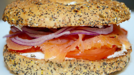 5. Smoked Salmon Bagel