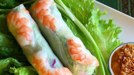 Fresh Spring Roll Shrimp (3 Rolls)