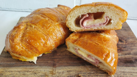 Ham And Cheese Stuffed Croissant