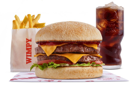 Double Wimpy Cheeseburger Meal