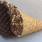 Decorated Waffle Cone With Penuts