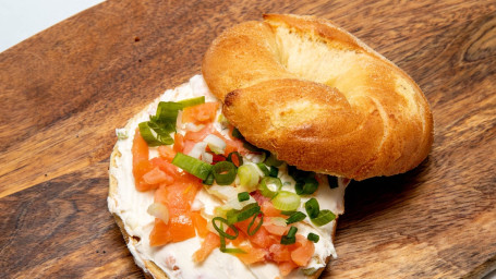 Bagel With Lox Scallion