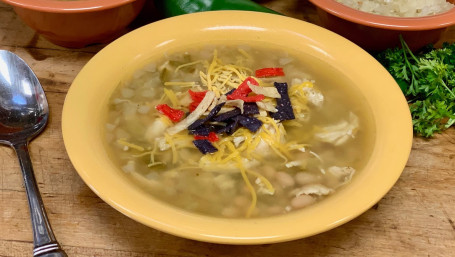 Fire Roasted Green Chili Chicken Soup