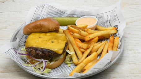 1/2 Lb. All-American Cheeseburger