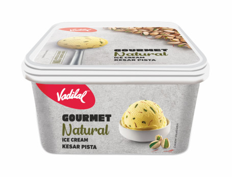 Kesar Pista Natural Ice Cream Tub (1 Litre)