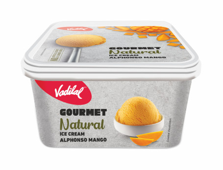Alphonso Mango Natural Ice Cream Tub (1 Litre)