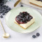 Fransk blåbær cheesecake skive