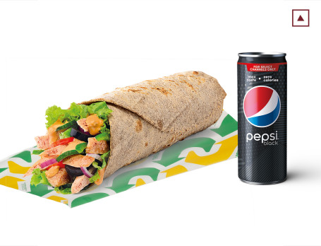 Drink With Non Veg Signature Wrap Combo