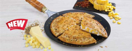 Pizza Paratha Z Kukurydzą I Serem