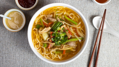 Pork Ramen Ròu Sī Tāng Miàn