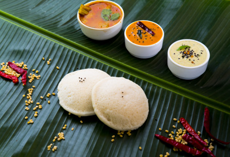 Idli (2Pcs) No Onion No Garlic