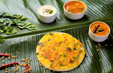 Masala Uttapam- No Onion No Garlic