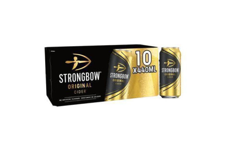 Strongbow Cider 10X440Ml Oorspronkelijke Prijs £ 17,49