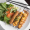 315. Grilled Chicken, Shrimp, A Spring Roll On Vermicelli