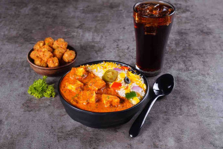 Paneer Tikka Rice Bowl Super Saver Combo (Serves 1)