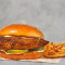 Klassisk Blackened Chicken Sandwich Middag