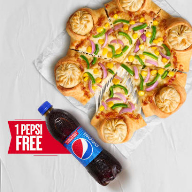 Pizza Medie Momo Mia Veg Cu Pepsi Gratuit