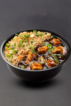 Black Pepper Paneer With Choice Of Rice