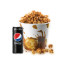 Popcorn Karmel Duża Czarna Puszka Pepsi
