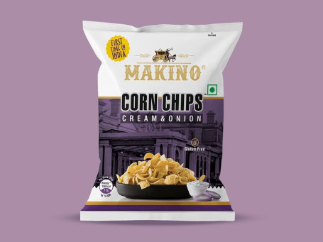 Makino Corn Chips Cream 'N ' Onion