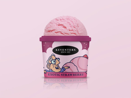 Înghețată Exotică De Căpșuni [100 Ml]