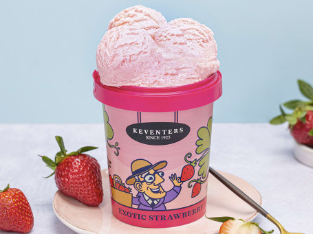 Exotic Strawberry Ice Cream [450 Ml]