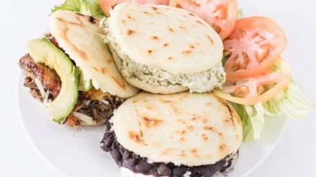 Black Beans And Cheese Arepas
