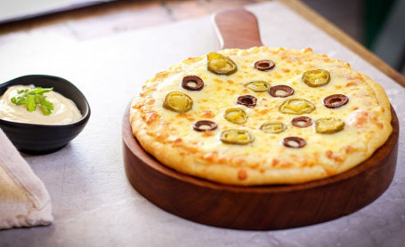 Pizza Con Olive Jalapenos