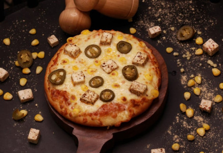 Jalapenos, Sweet Corns Paneer Pizza