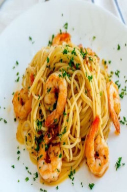 Aglio Olio Peperoncino Prawns