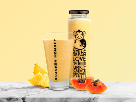 Smoothie Cu Papaya [Opțiuni Vegane]