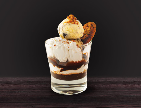 Cookies Hot Fudge Parfait