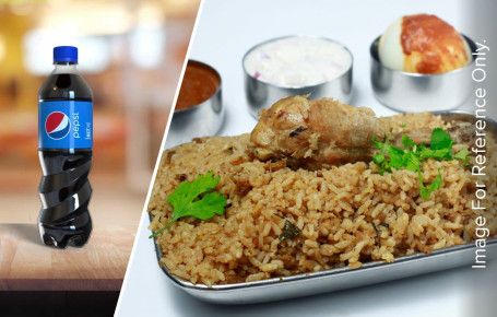 Chicken Biryani With Pepsi (500Ml)