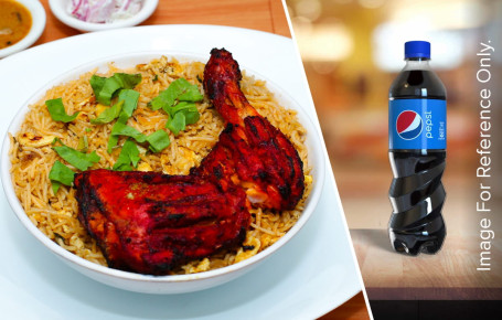 Tandoori Biryani With Pepsi (500Ml)