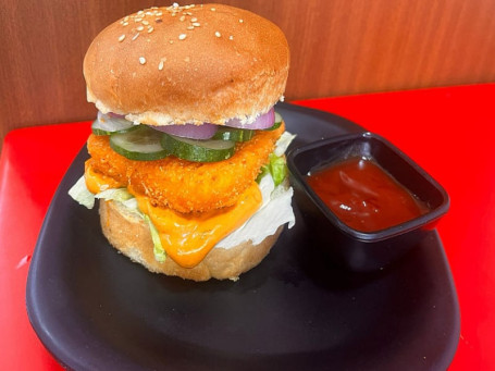 Tangy Paneer Burger