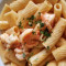 Rigatoni With Roasted Bell Pepper Cream Sauce (Prawns Extra)