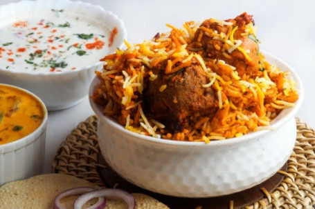 Chicken Tikka Biryani (Serves 1)