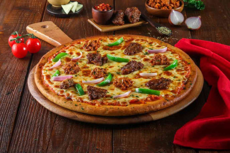 Peri Peri Fårekød Pizza [Medium]