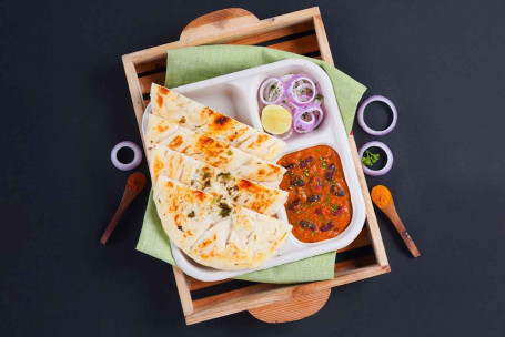 [Under 600 Calories] Rajma Bread Kulcha Lunchbox
