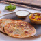 Singhada Aloo Paratha (2 Pcs) With Malai Kofta Curry Mini Thali