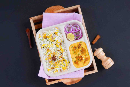 Chicken Mughlai Gravy With Rice