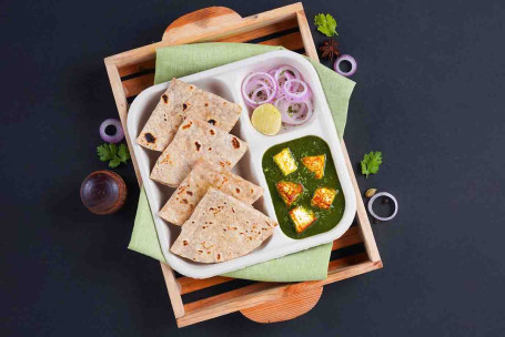 Lunchbox Palak Paneer Chapati